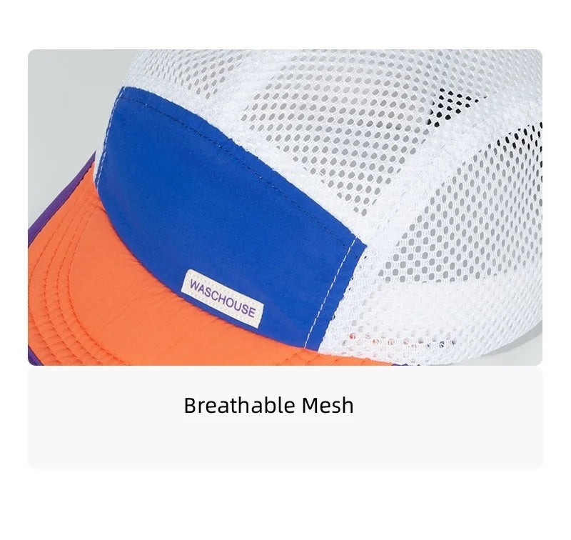 Ultralight Folding Running Caps Quick Dry Sun Visors Breathable Mesh MTB Cycling Hats Ultra Trail Marathon Outdoor Sports Caps